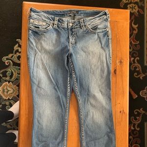 Plus size Silver jeans